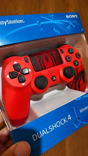 Controle de PS4 DUALSHOCK 4 | Personalizado Homem Aranha | Pronta Entrega