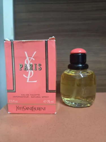 Paris Eau de Toilette de Yves Saint Laurent (75 ml) perfume raro, descontinuado