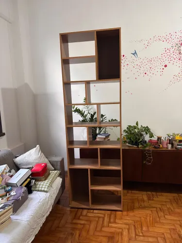 Estante Dallas Miroo 14 Nichos 210cm Freijó - Ótimo Estado