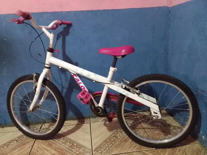 Bicicleta Caloi aro 20 feminina semi nova toda completa faço entrega grátis 