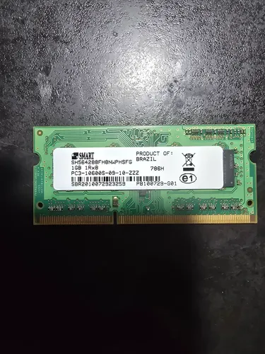 Memória SMART DDR3 1GB 1333MHz