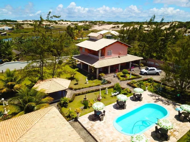 linda casa praia das dunas