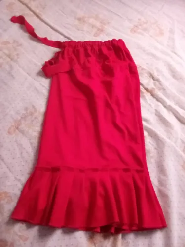 Saia feminina tecido moletom 