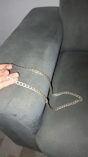 Vende-se cordão de prata 11 cm