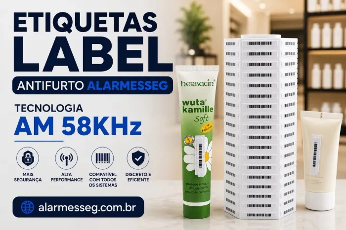 Etiquetas Adesivas Antifurto AM Label - 01 mil