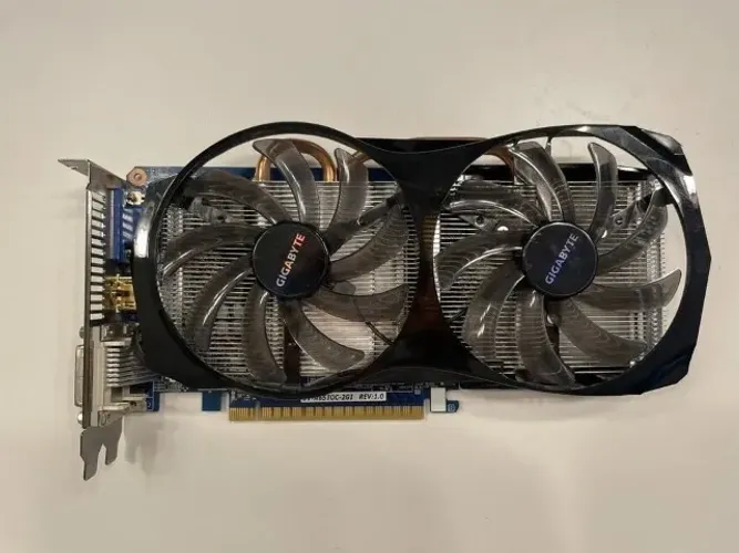 Placa de vídeo  GTX 650 Ti  Gigabyte Windforce OC Edition 