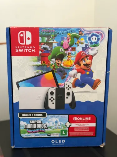 Nintendo Switch OLED Desbloqueado na LR Games - Estado de Novo