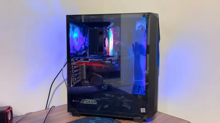 Pc gamer I3 10100f GTX 1650 2x8gb de Memória Ram