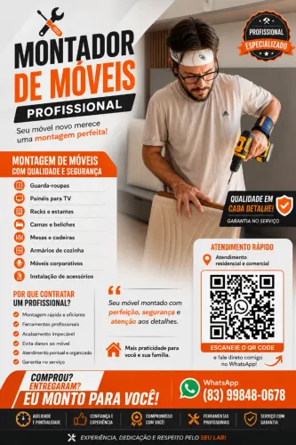 Montador de móveis em João Pessoa