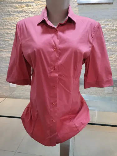 Camisa feminina grife Suíça Akris Punto
