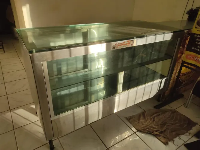 Balcão Expositor para alimentos não refrigerado