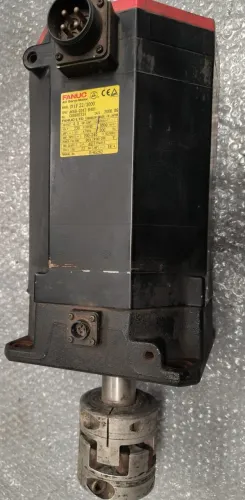 Servomotor Fanuc A06B-0247-B401 OBS sem o encoder com freio 