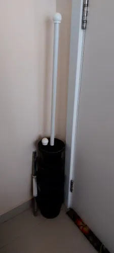 Kit Halteres Caseiros Reguláveis + Barra Longa - Ideal para Apartamento