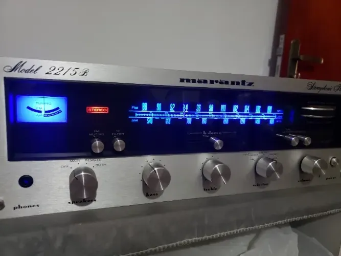 Receiver Marantz 2215b Made in Japan 1976 Vintage Perfeito Imaculado Jóia Rara 100%