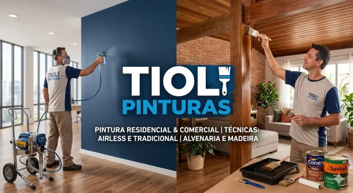 Pintura residencial e comercial