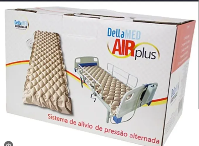 Colchão Caixa de Ovo Pneumático Motorizado Dellamed