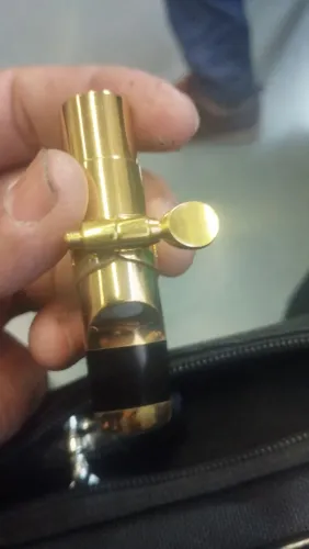 boquilha sax soprano metal similar dukof d8