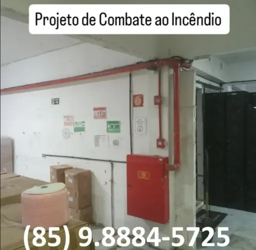 Projetos de Combate ao Incêndio.