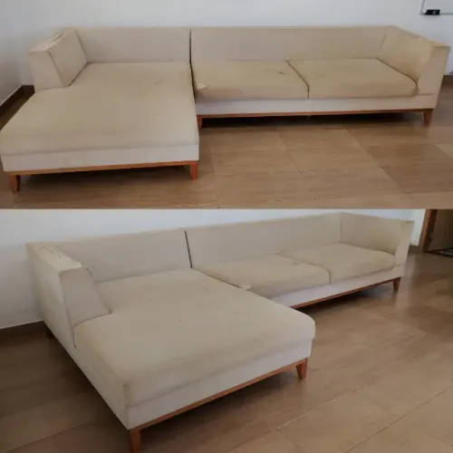 SOFÁ CHAISE LUCIANA MÓVEIS - VENDEDENDO BARATO OPORTUNIDADE! (PRECISA DE REFORMA)