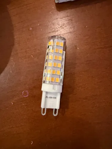 Kit 4 lâmpadas LED G9 novas, sem uso, na caixa