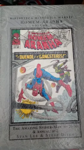 HQ Biblioteca Histórica Marvel - Homem Aranha 3 e 4