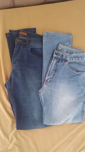 CALÇAS JEANS MASCULINA LOTE 12 PEÇAS USADAS PARA BRECHÓ