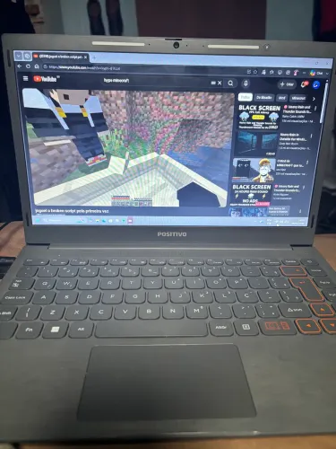 Notebook Positivo Vision C14 Lumina Bar Celeron, 8gb 128gb Cinza