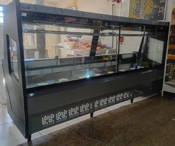 BALCÃO AÇOUGUE 3M POLAR NOVO