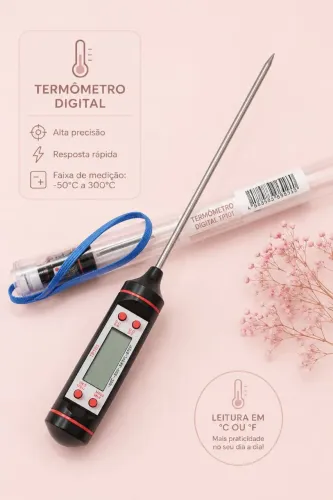 Termômetro digital Culinário 