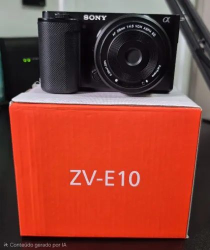 Camera Sony ZV-E10 - Em Excelente Estado!