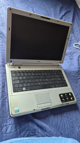 Notebook CCE Intel Core 2 Duo 2GB Sem HD e Sem Fonte<br>
