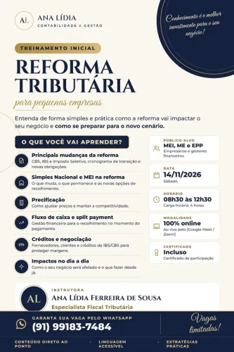 Curso de reforma tributária