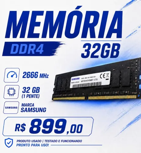 Memória RAM Samsung Desktop