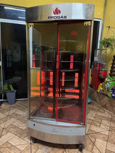 Forno giratório assar frango/ carnes