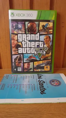 GTA 5 ORIGINAL - Xbox 360 (Aceito cartão)