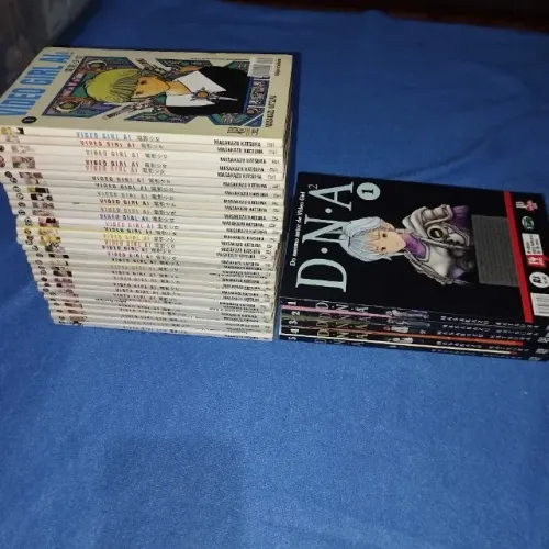 Video Girl coleção completa 30 volumes (Ai + Len) e DNA² coleção completa 5 volumes