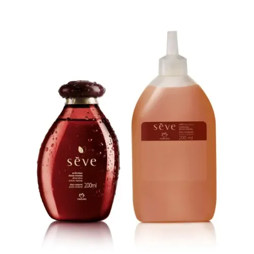  Kit Óleo 200ml + Refil Sève 200ml Amêndoas Doces Intensa Natura Frete Grátis