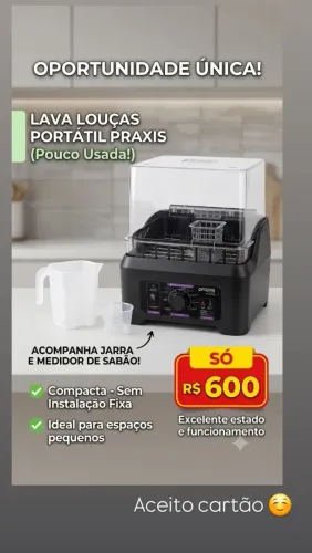 Lava louças portátil 