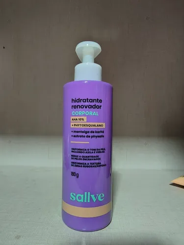 Creme corporal clareador - Sallve