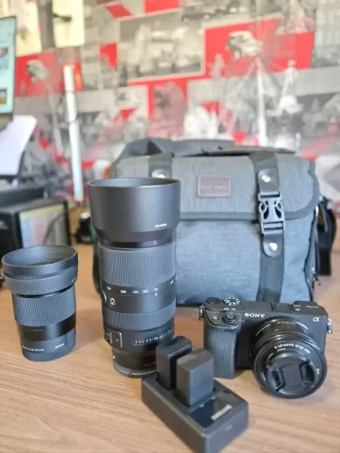 Sony a6400 - Material Completo 