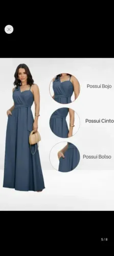 Vestido longo pra festa 