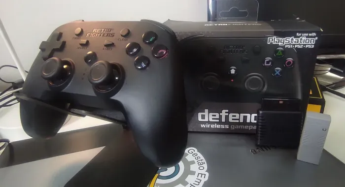 Controle Retro Fighters Defender - PS1/PS2/PS3/SWITCH/PC