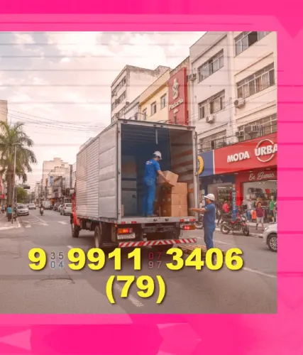 Frete a) preço baixo! b) contate Gilvan 79?9?9911?3406 e agende já!