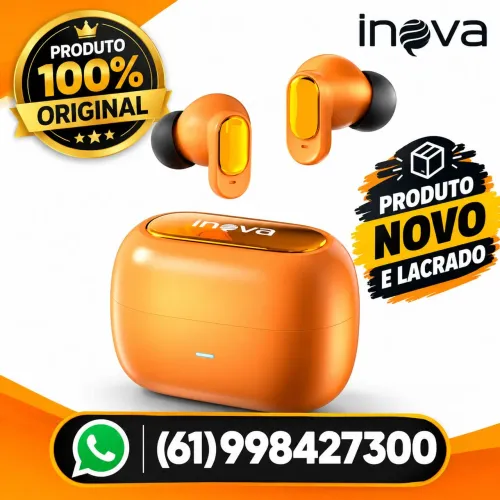 Fone Bluetooth Inova TWS FON-12969N CELULAR XIAOMI AIRDOTS USB-C Bluetooth 6.0