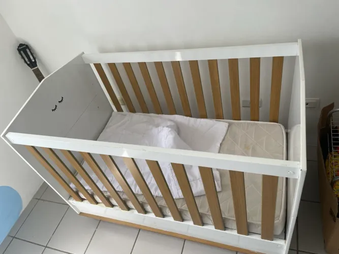 Berço / trocador / cadeira de amamentação 