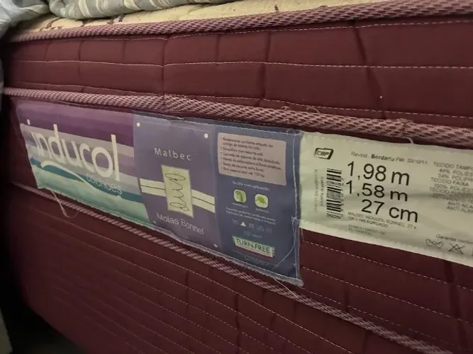 Cama box 1,98 x 1,58 / 27cm (inducol)