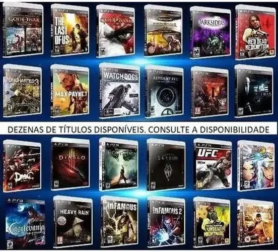 Jogos para PS3 no HEN