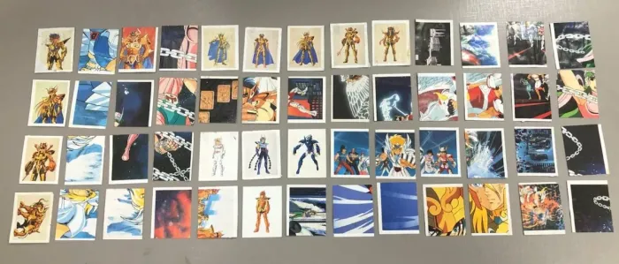 Lote de Figurinhas Cavaleiros do Zodíaco