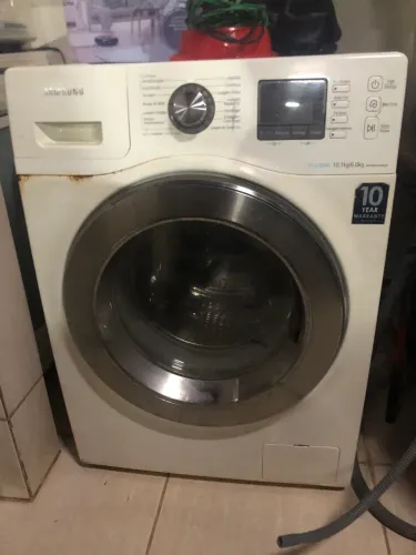 Máquina Bubble 10,1kg Samsung Retro