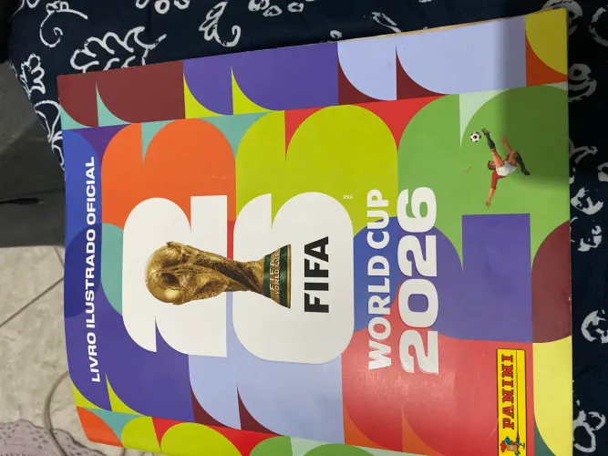 Álbum da copa 2026 completo